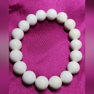 Natural Stone Bead Bracelet Round Chain Suitable for Most Men and Women